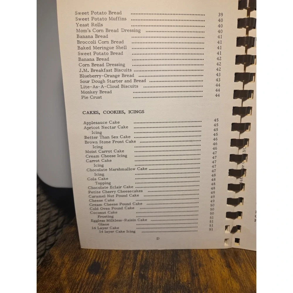 School Food Service‎ Chapter Of Chatham County, NC Cookbook 1991 Local